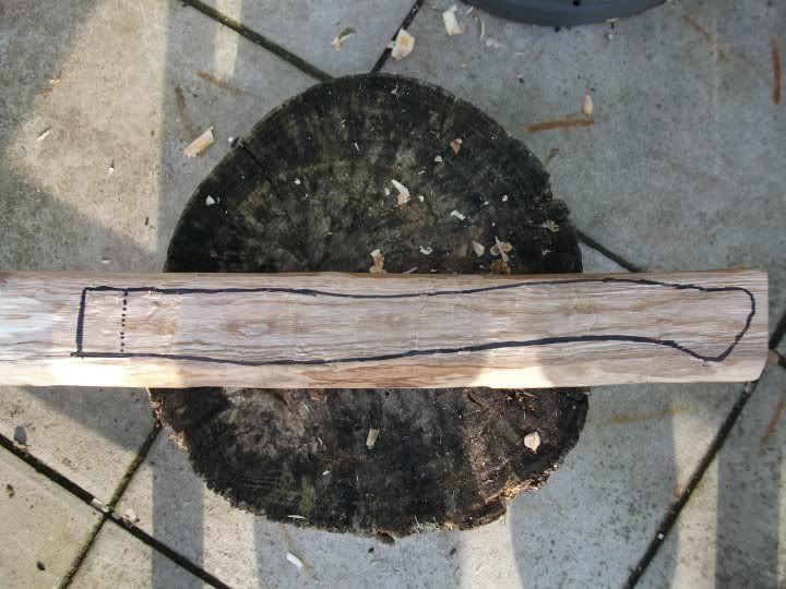 Hand Carved Axe Helve Bushcraft USA Forums